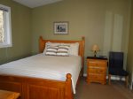 Master bedroom with 1 queen size bed , flat screen TV, private bathroom with a double walk in shower   3rd floor